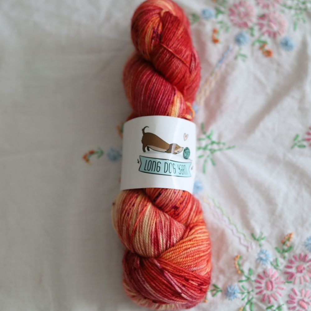 Long Dog Yarns luxe fingering weight yarn
